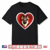 German Shepherd Heart Cute Gsd Puppy Dog Lover Shirt
