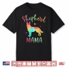 Shepherd Mama Colorful German Shepherd Gifts Dog Mom Shirt