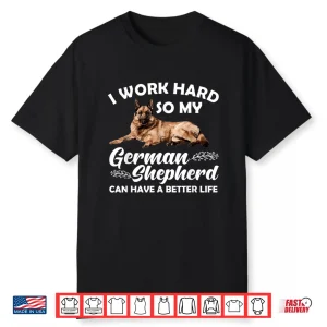 Cool German Shepherd Art German Shepherd Lover Dog Professional Graphic Shirt