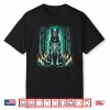 Cool German Shepherd Skeleton Halloween Dog Mom Dad Shirt
