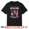 German Shepherd Dog Breed Never Underestimate An Old Person Shirt