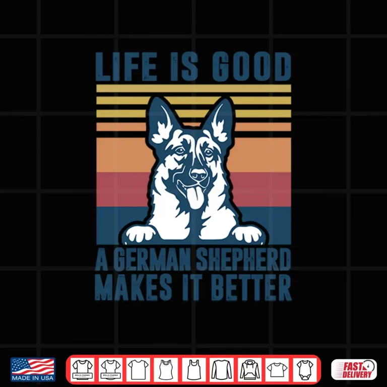 Design German Shepherd Gift Dog Dad Mom German Shepherd Shirt