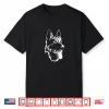 Portrait German Shepherd Dog Owner Professional Graphic Shirt