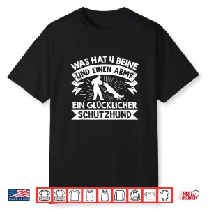 Protective Dog German Shepherd Funny Saying Dog Hund Sport Shirt
