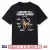 Anatomy German Shepherd Dog Lovers German Shepherd Dog Shirt