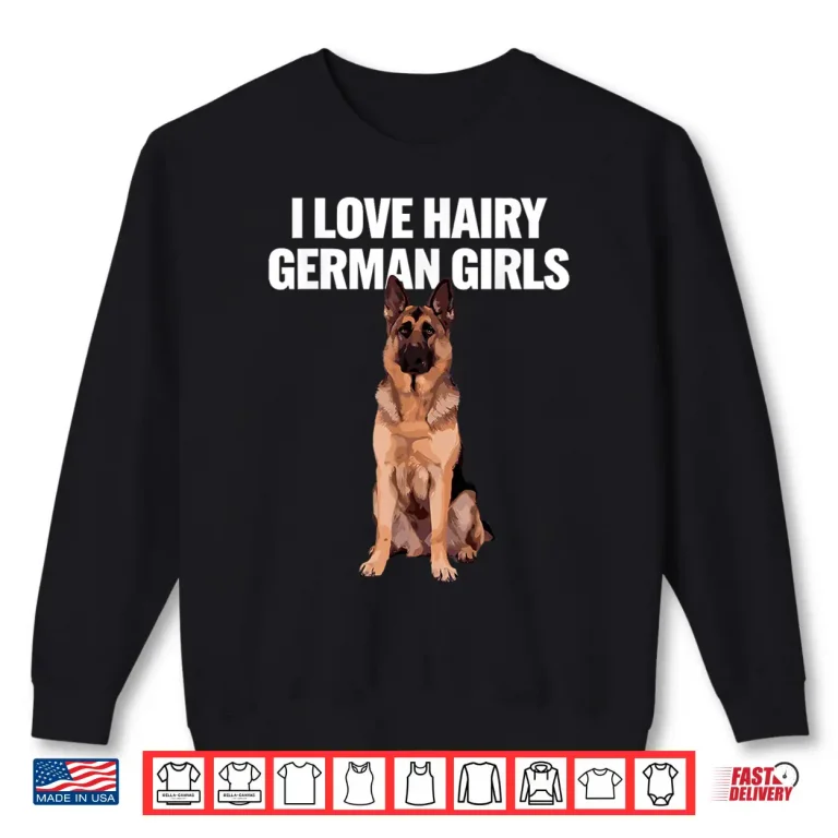 Sweatshirt Cool German Shepherd Design Dog Lover Owner Shirt