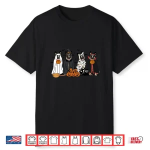 Funny German Shepherd Halloween Dog Mom Mummy Dog Witch Shirt