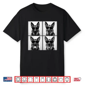 Funny German Shepherd Lover Cute Gsd Dog Photo Booth Shirt