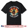 Funny Less Fighting More Biting K Nine Dog Police Handler Shirt