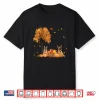 German Shepherd Autumn Leaf Fall Dog Thanksgiving Halloween Shirt