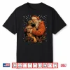 Christmas German Shepherd Dog With Santa Claus Winter Season Shirt