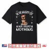 Cute German Shepherd Dog Christmas On The Naughty List And I Shirt