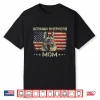 German Shepherd Mom Dog Lovers American Flag 4Th Of July Shirt
