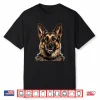 German Shepherd Portrait Art Dog Shirt
