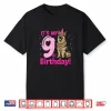 It’S My 9Th Birthday German Shepherd Dog Lovers 9 Years Old Shirt