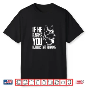 K9 Unit Thin Blue Line German Shepherd Police Dog Shirt