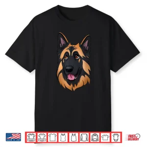 Long Hair German Shepherd Dog Shirt