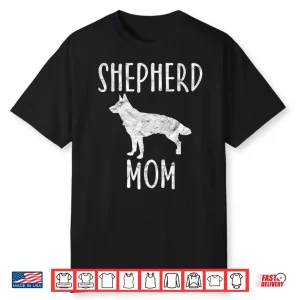 Vintage German Shepherd Mom Gift Dog Owner Shepard Mother Shirt