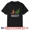Funny German Shepherd Pushing Christmas Tree Over Dog What  Shirt