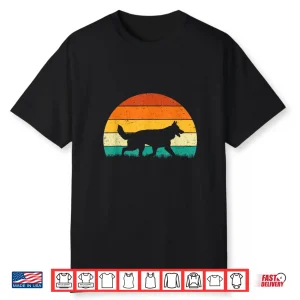 Retro Vintage German Shepherd Dog Lover Pet Trainer Shirt