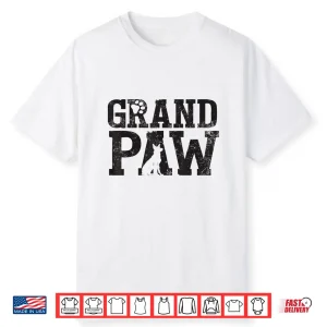 German Shepherd Grand Paw Dog Grandpa Grandpaw Father Shirt