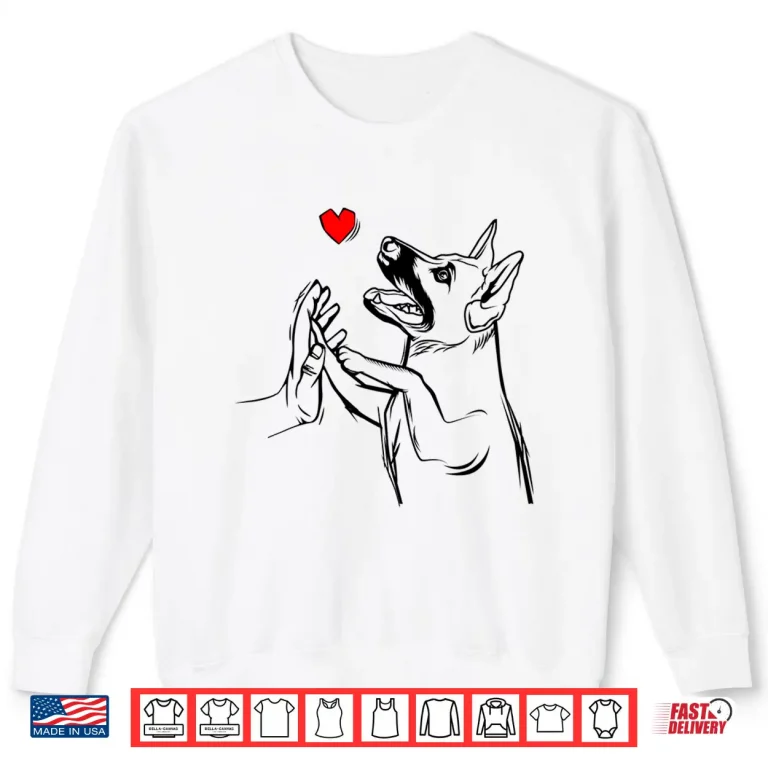 Sweatshirt German Shepherd Love Dog Mom Funny Girl Gifts Shirt