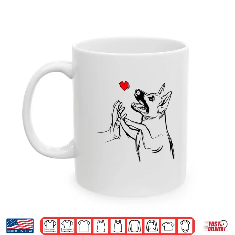 Mug German Shepherd Love Dog Mom Funny Girl Gifts Shirt