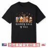 Happy Fall Yall German Shepherd Dog Coffee Pumpkin Fall Shirt