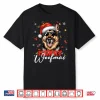 Merry Woofmas Christmas German Shepherd Dog Mom Dad Shirt