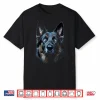 German Shepherd Dog Motif Pet Blue Eyes German Shepherd Shirt