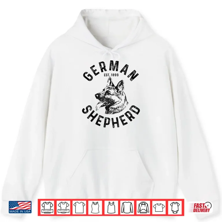 Hoodie German Shepherd Dog Lover Owner Gift Shirt
