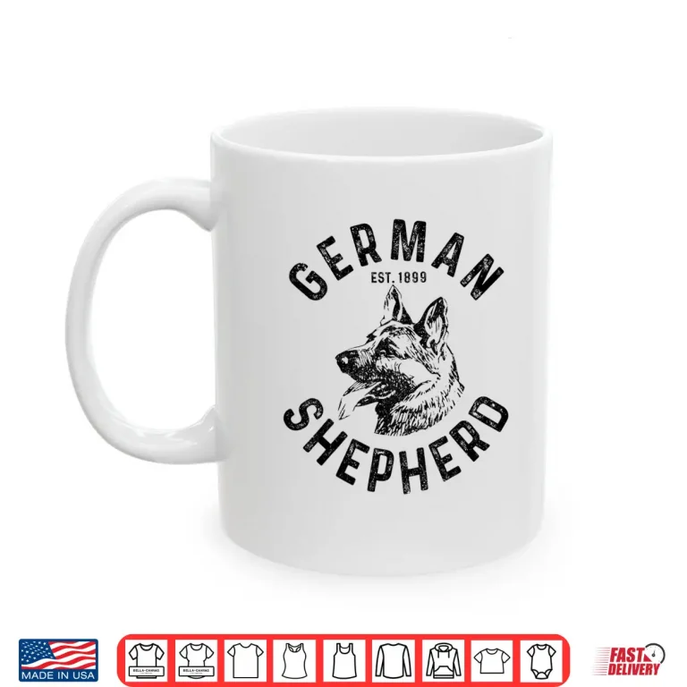 Mug German Shepherd Dog Lover Owner Gift Shirt