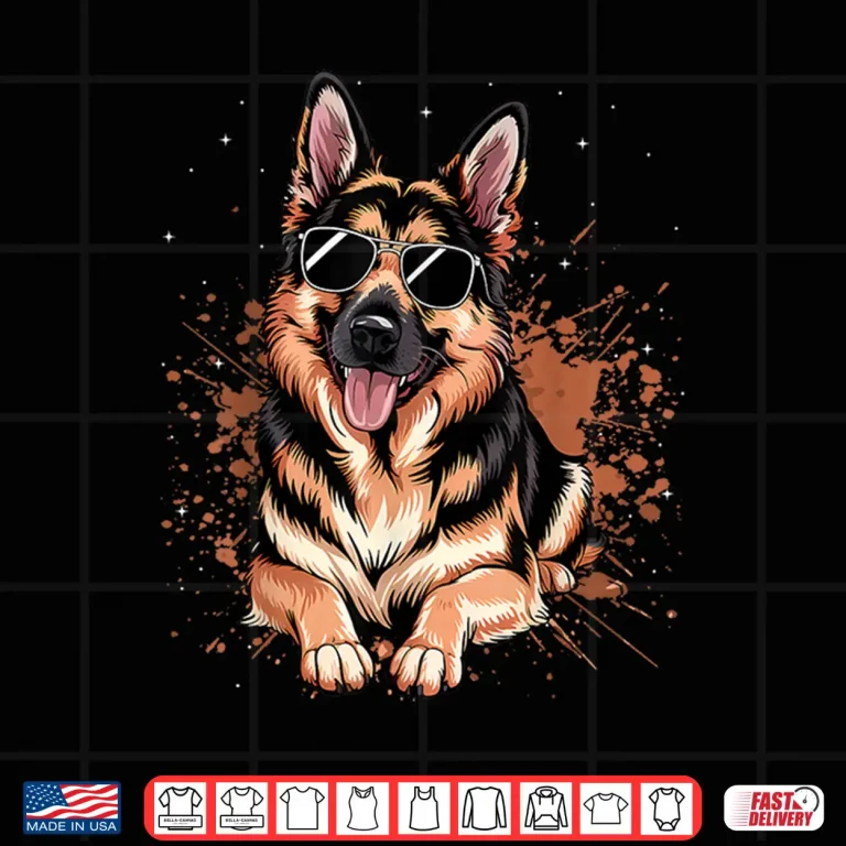 Design German Shepherd Dog Shirt