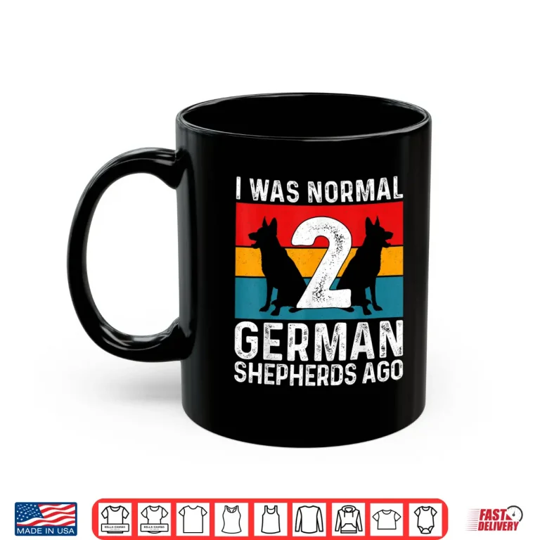 Mug German Shepherd Men Women Dog Lover German Shepherd Puppy Shirt