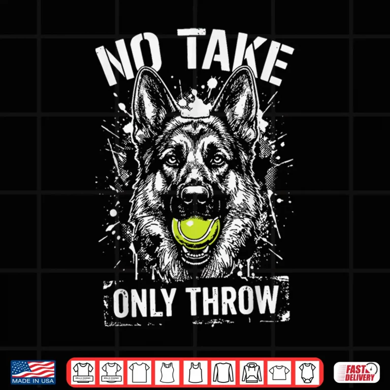 Design No Take Only Throw Shirt