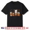 White German Shepherd Fall Coffee Pumpkin Spice Latte Iced Shirt