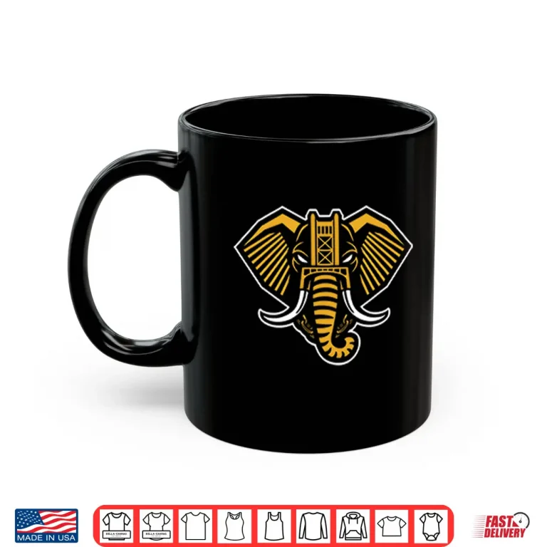 Mug Home Run Elephant Oakland Athletics Shirt