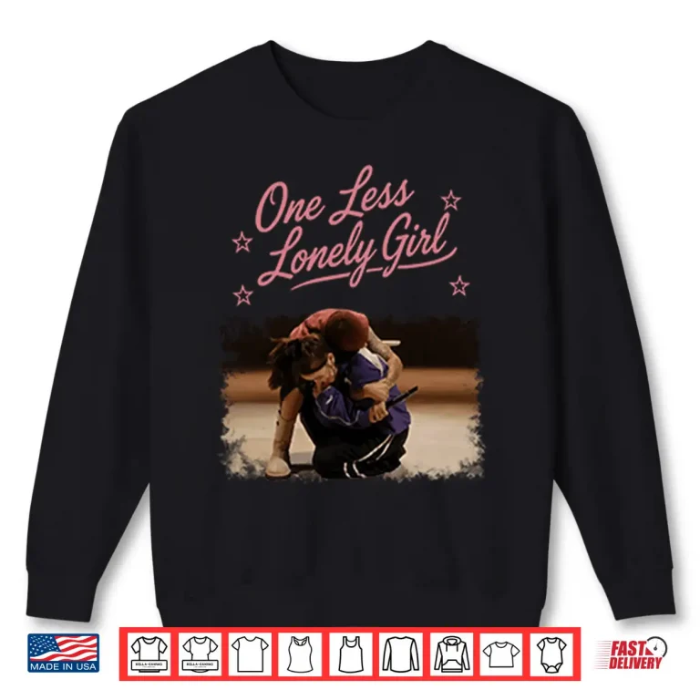 Sweatshirt Justin Bieber Billie Eilish Coachella Concert One Less Lonely Girl Shirt