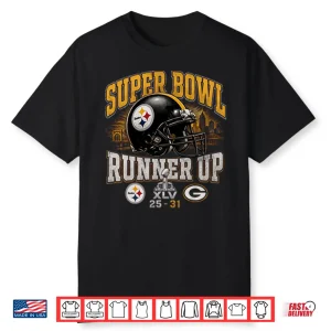 Super Bowl Xlv Runner Up Steelers Vs Packers 25 31 Shirt