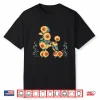 Floral Pattern Sunflower Poodle Lover Shirt