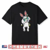 Poodle Bunny Ears Glasses Easter Eggs Cute Dog Owner Lover Shirt