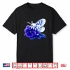 Poodle Moth On African Violet Flower Nature Wildlife Art Shirt