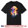 Toy Poodle Lovers Colorful Splash Art Toy Poodle Shirt
