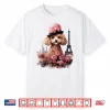 Cute French Paris Eiffel Tower Toy Poodle Parisian Poodles Shirt
