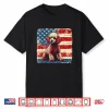 Patriotic Poodle Dog Tee Fourth Of July Women Men Kids Shirt