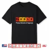 Poodle Dog Science Funny Periodic Table Shirt