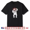 Poodle Polka Dots Bandana Dog Lover Owner Girls Women Gift Shirt