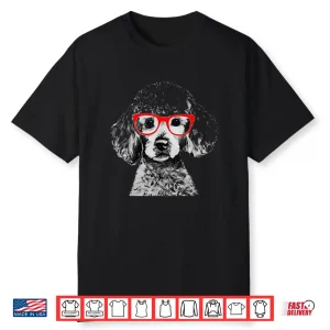 Sock Hop 50S Costume Poodle Shirt Red Glasses 1950’S Shirt