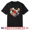 Cute Poodle Heart Love Dog Pet Valentine Shirt
