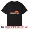 Girl Walking Poodle Retro Pet Dog Owner Walker Women Gift Shirt